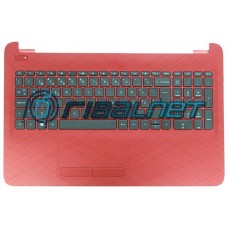 Teclado PT HP 15-AC007NZ Top Cover Vermelho